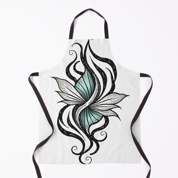 Item preview, Neo Deco Fan Arches Tattoo Flash Design designed and sold by Qubivibe.