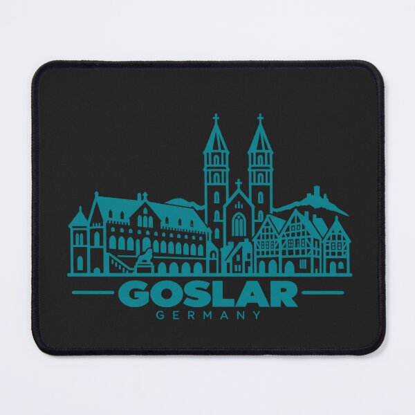 Item preview, Goslar Germany Line Art Landmark Poster designed and sold by CMYKStudio.