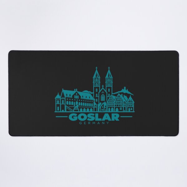 Item preview, Goslar Germany Line Art Landmark Poster designed and sold by CMYKStudio.