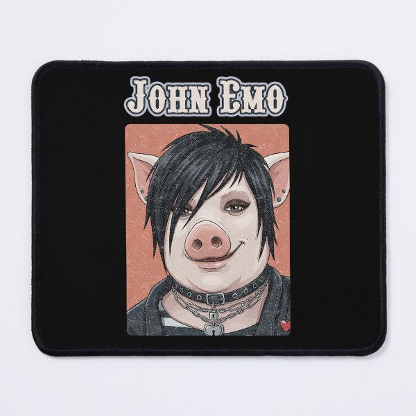 Item preview, John Pork alt John Emo designed and sold by deathanarchy.