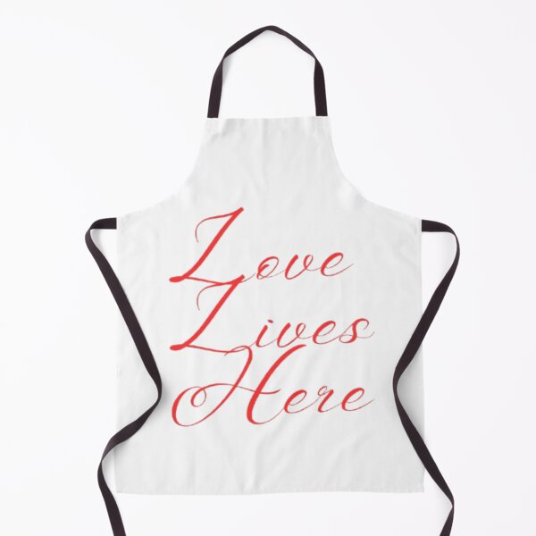 Item preview, Inspirational Typography Art – Love Lives Here designed and sold by MathoDzns.