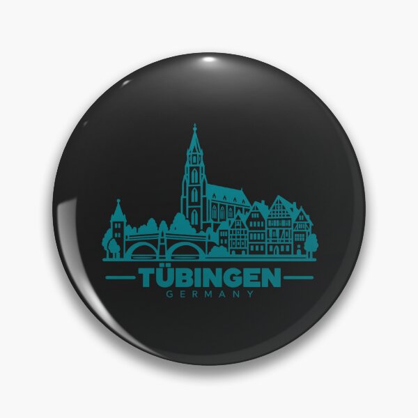 Item preview, Tubingen Germany Line Art Landmark Poster designed and sold by CMYKStudio.