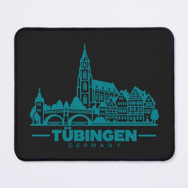 Item preview, Tubingen Germany Line Art Landmark Poster designed and sold by CMYKStudio.