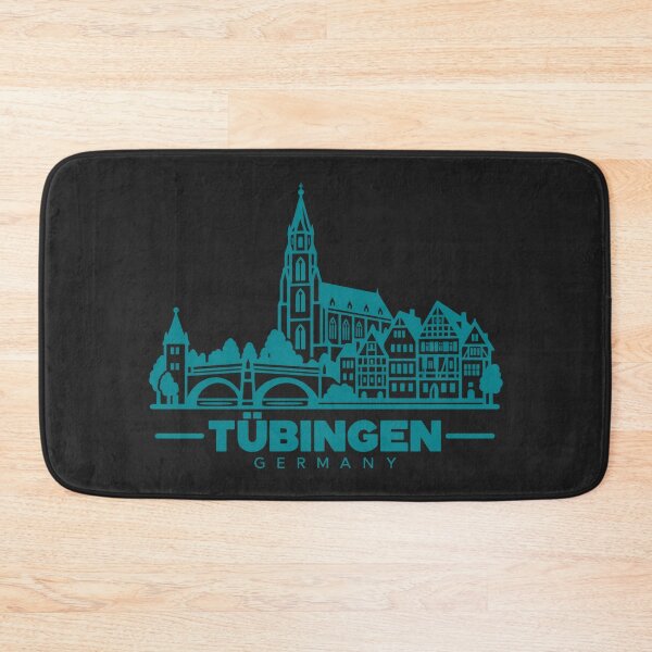 Item preview, Tubingen Germany Line Art Landmark Poster designed and sold by CMYKStudio.