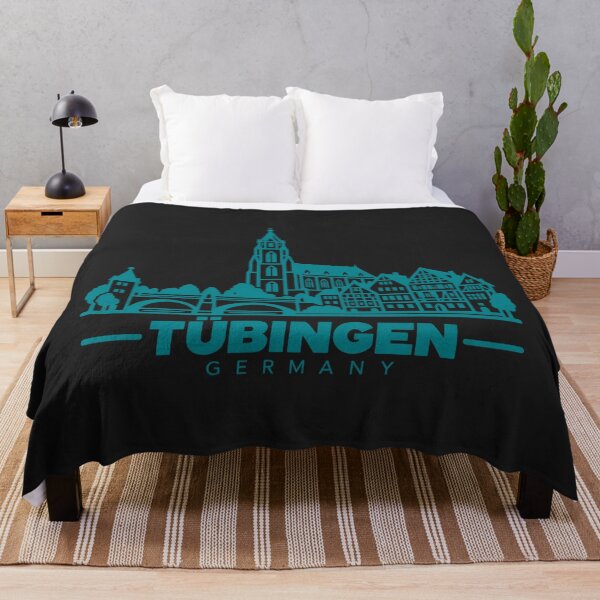 Item preview, Tubingen Germany Line Art Landmark Poster designed and sold by CMYKStudio.