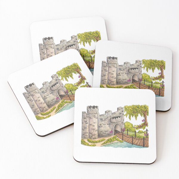 Item preview, Renaissance Castle Landscape designed and sold by Berty's Gifts by Liberty.