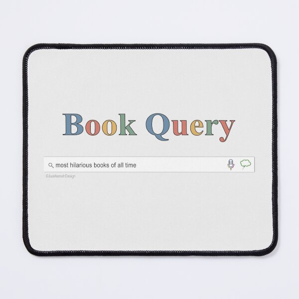 Item preview, Book Query Hilarious Books - Funny Reading Search Bar designed and sold by JustAsmahDesign.