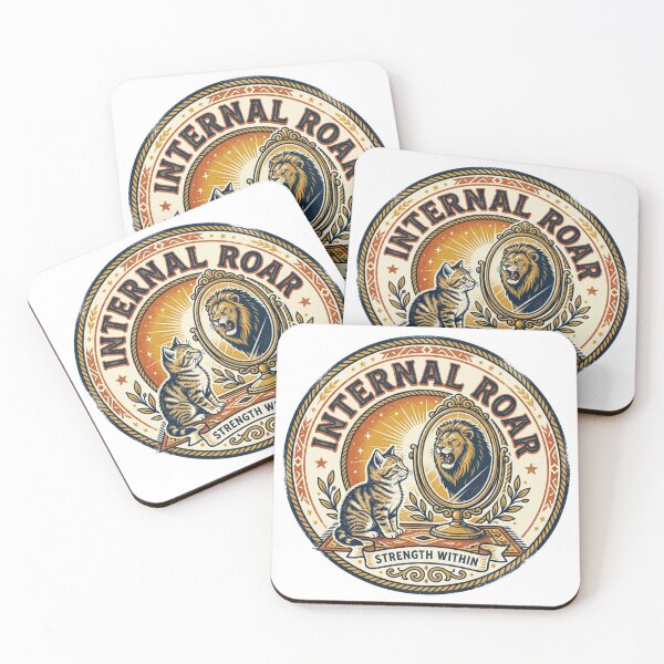 Item preview, Internal Roar Kitten Sees Lion Mirror designed and sold by Sanan Israyilli.