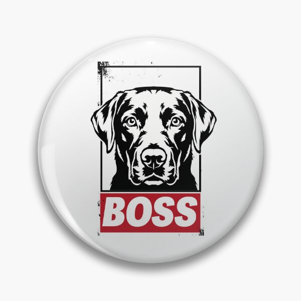 Item preview, Labrador Boss Dog Portrait designed and sold by WilliegarciaRo.