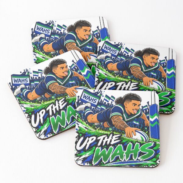 Item preview, Up The Wahs New Zealand Rugby League Fan designed and sold by Kenzie & Co.
