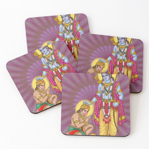 Item preview, Lord Rama & Hanuman Digital Drawing | Hindu Devotional Artwork designed and sold by Harshit_Digital_Arts.