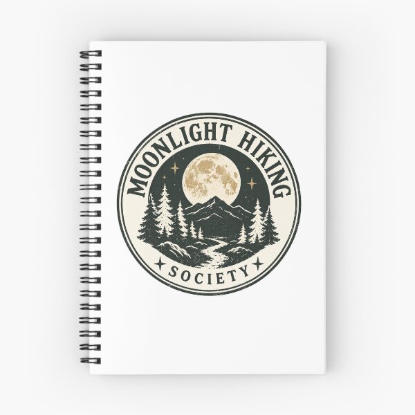 Item preview, Moonlight Hiking Society designed and sold by CampAndCoast.