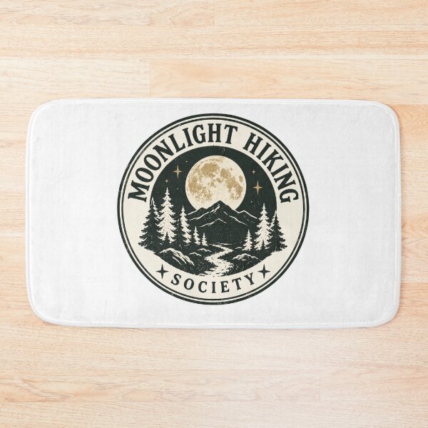Item preview, Moonlight Hiking Society designed and sold by CampAndCoast.