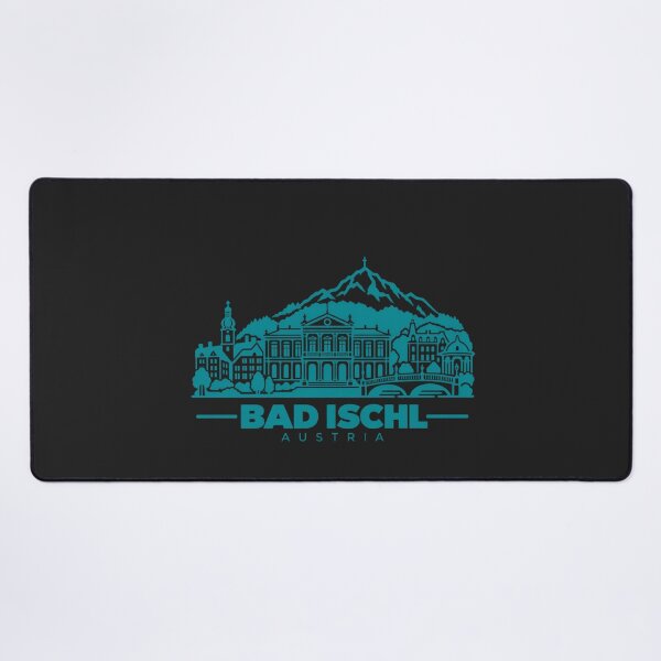 Item preview, Bad Ischl Austria Line Art Travel Poster designed and sold by CMYKStudio.