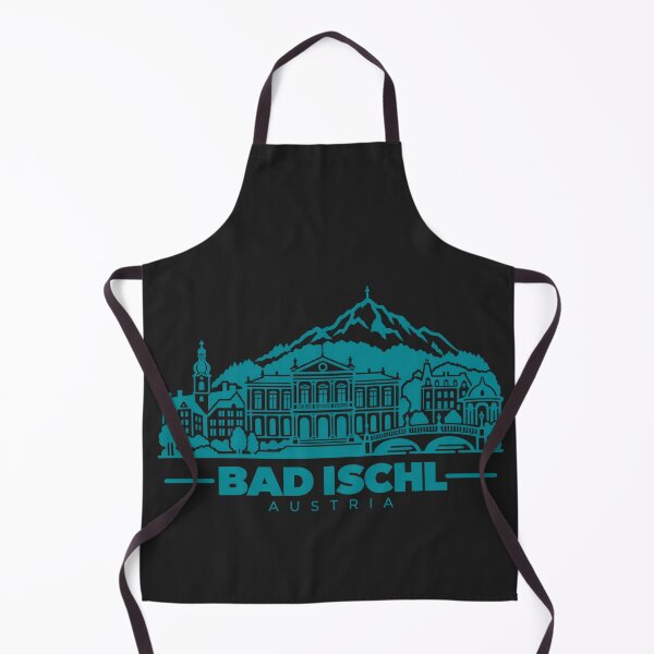 Item preview, Bad Ischl Austria Line Art Travel Poster designed and sold by CMYKStudio.