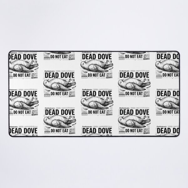 Item preview, Dead Dove Do Not Eat Newspaper Headline Retro designed and sold by Luz M. Oroño.
