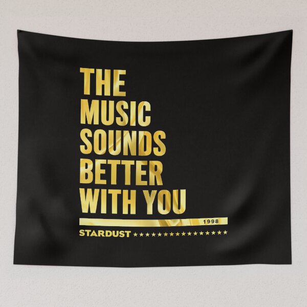 Item preview, The Music Sounds Better With You 1998 Stardust designed and sold by WarmTones.