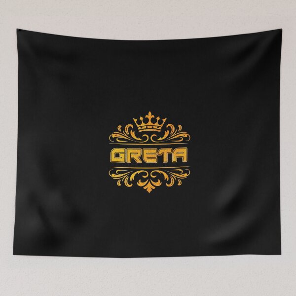 Artikelvorschau, Greta – Personalisierter Name mit Krone – Cooles und individuelles Geschenk für Mädchen und Teenager entworfen und verkauft von Oussinc.