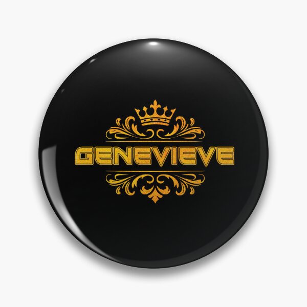 Item preview, Genevieve Personalized Name With Crown - Cool & Custom Gift for Girls, Teens designed and sold by Oussinc.
