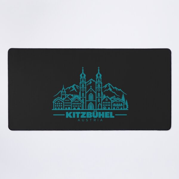Item preview, Kitzbuhel Austria Line Art Travel Poster designed and sold by CMYKStudio.