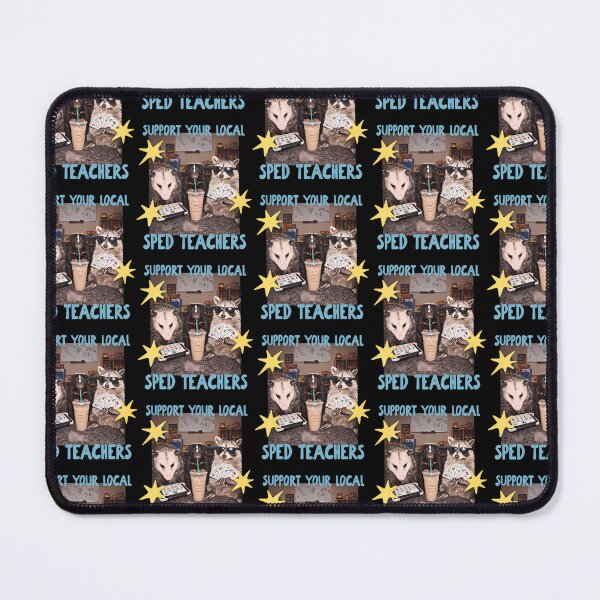 Item preview, Support Your Local Sped Teacher Raccoon designed and sold by OddityVault.
