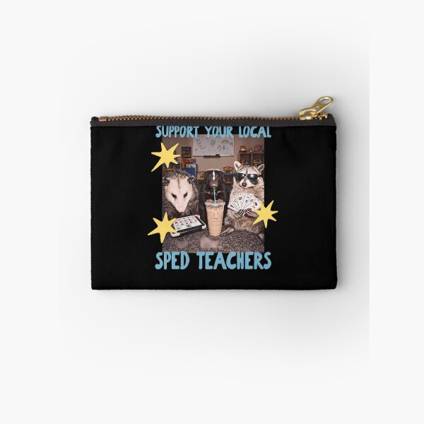Item preview, Support Your Local Sped Teacher Raccoon designed and sold by OddityVault.