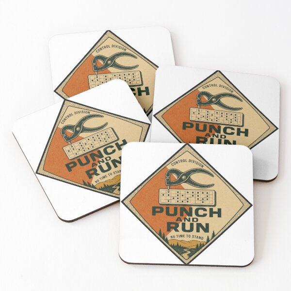 Item preview, Punch and Run Orienteering Checkpoint Badge designed and sold by BoosterShop.