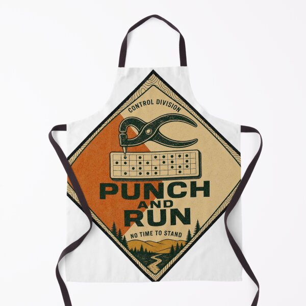 Item preview, Punch and Run Orienteering Checkpoint Badge designed and sold by BoosterShop.