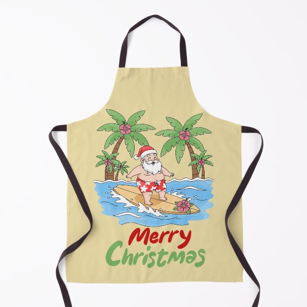 Item preview, Surfing Santa Surfer Christmas Hawaiian designed and sold by stormk10.