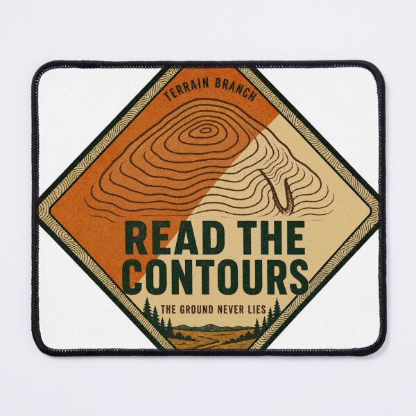 Item preview, Read The Contours Height Lines Maps Badges designed and sold by BoosterShop.
