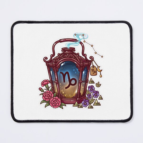 Item preview, Capricorn Zodiac Lantern designed and sold by LunaGlow Studio.