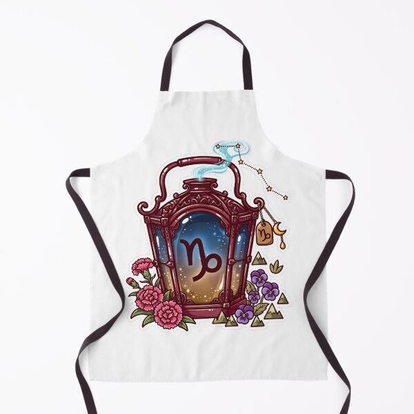 Item preview, Capricorn Zodiac Lantern designed and sold by LunaGlow Studio.