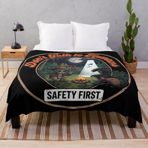 Item preview, Sci-Fi Archeology Parody - Ancient Ruins Campfire (Don't Talk To Humans) designed and sold by AeroCodeDesigns.