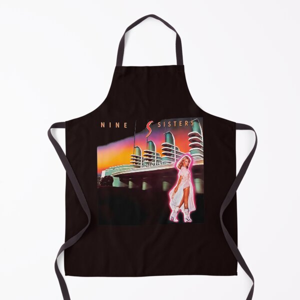Item preview, Nine Sisters Retro Futurism Cityscape Woman Aura  designed and sold by hamid-lew-haven.