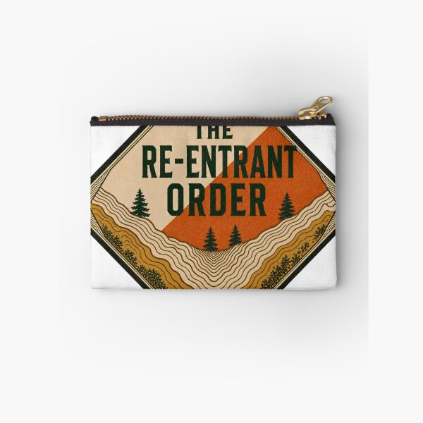 Item preview, The Re-Entrant Order Orienteering Terrain Badge designed and sold by BoosterShop.