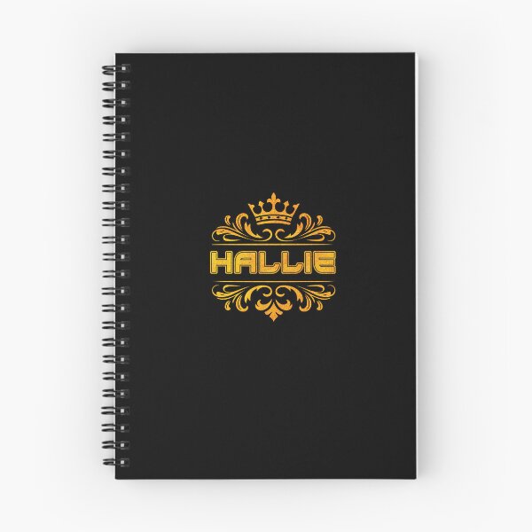 Artikelvorschau, Hallie – Personalisierte Namenskarte mit Krone – Cooles und individuelles Geschenk für Mädchen und Teenager entworfen und verkauft von Oussinc.