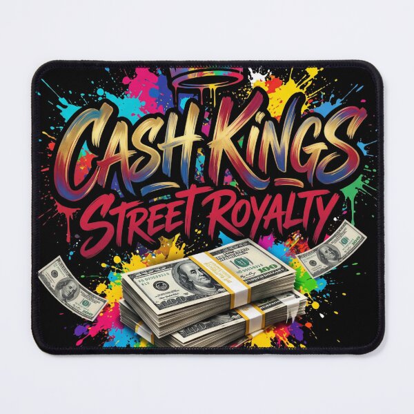 Item preview, Copy of Urban Kings The Hustle - Colorful Graffiti Crowned Skull designed and sold by rich-moda.