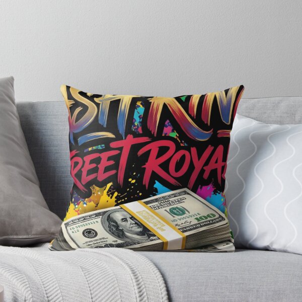 Item preview, Copy of Urban Kings The Hustle - Colorful Graffiti Crowned Skull designed and sold by rich-moda.