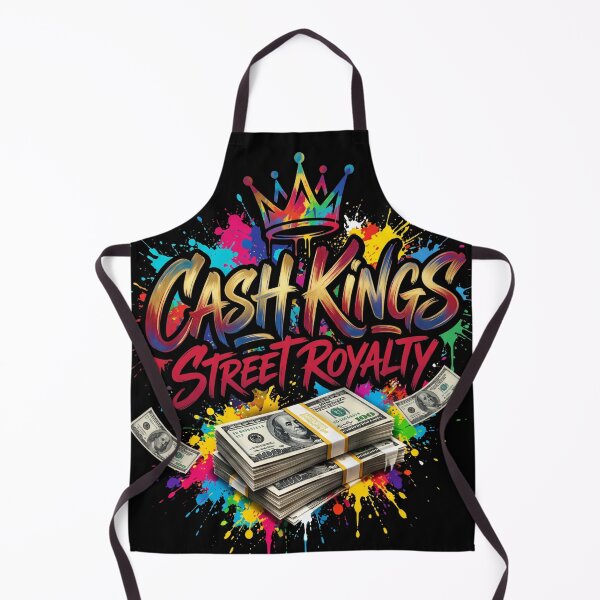 Item preview, Copy of Urban Kings The Hustle - Colorful Graffiti Crowned Skull designed and sold by rich-moda.