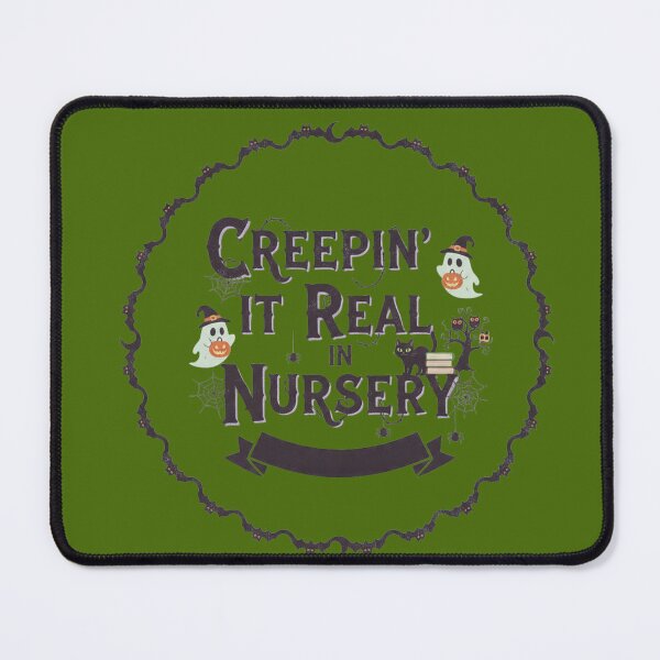 Item preview, Creepin It Real Nursery Teacher Bat Frame Graphic designed and sold by Exquisite Design Studio „Paculówka”.