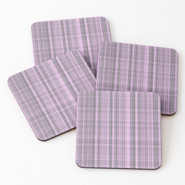 Item preview, Plaid Pattern Purple Gray designed and sold by ArtbyDebbieC.