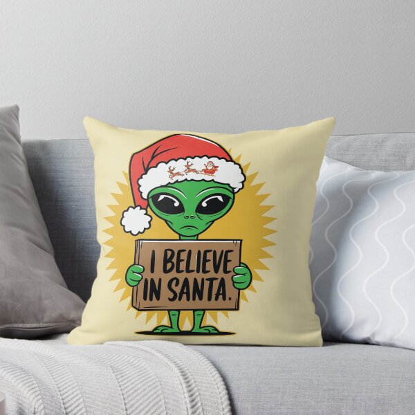 Item preview, Alien I Believe In Santa Funny Christmas designed and sold by stormk10.