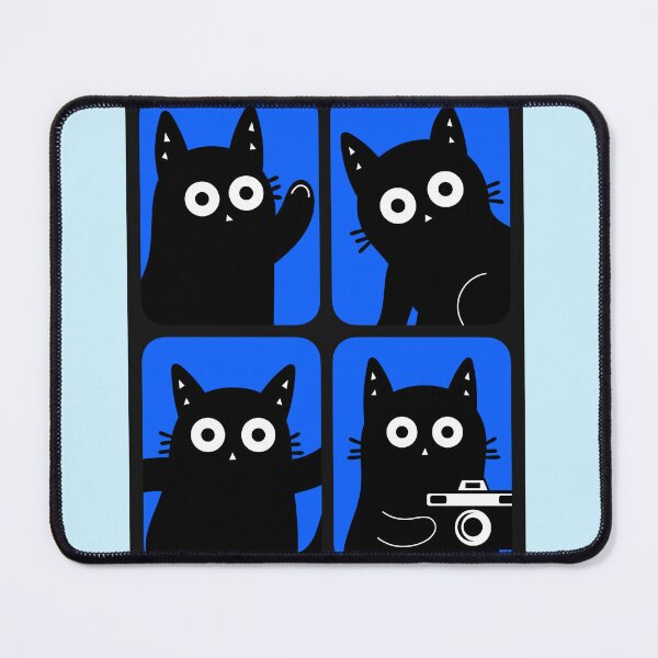 Item preview, Little Black Cat Parade designed and sold by DibujandoPorfa.