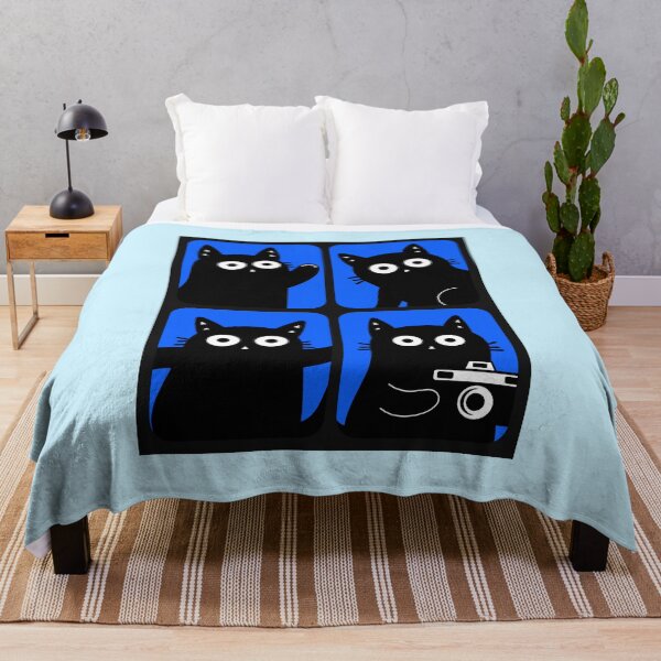 Item preview, Little Black Cat Parade designed and sold by DibujandoPorfa.