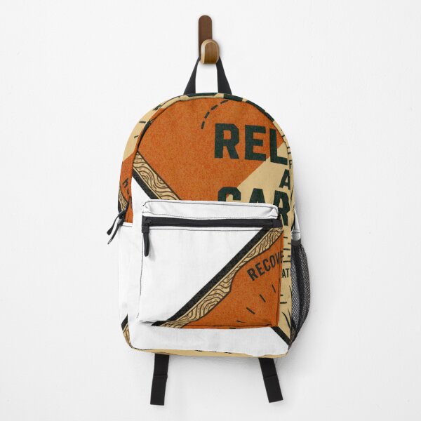 Item preview, Relocate and Carry On Orienteering Navigation Badge designed and sold by BoosterShop.