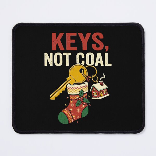 Item preview, Keys Not Coal Real Estate Agent Realtor Christmas Holiday Design designed and sold by 519xdesign.