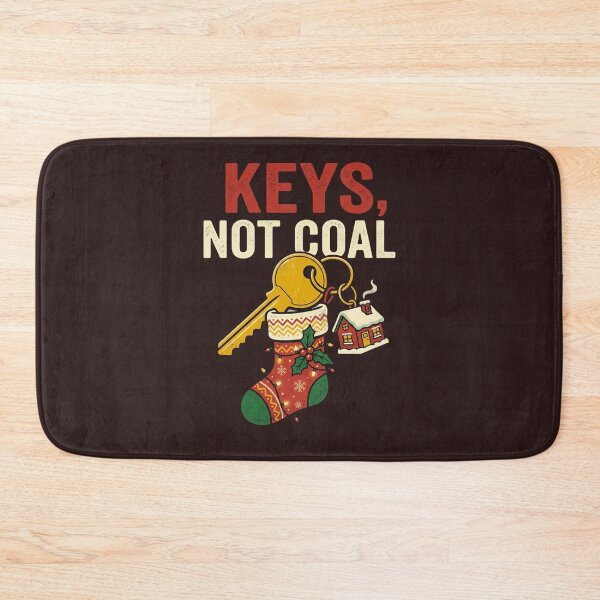 Item preview, Keys Not Coal Real Estate Agent Realtor Christmas Holiday Design designed and sold by 519xdesign.