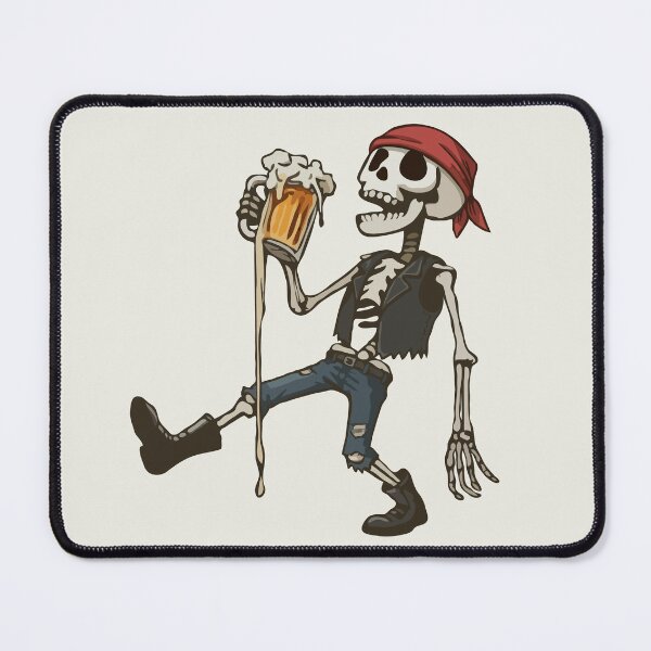 Item preview, Drunk Pirate Skeleton designed and sold by Gkinoki.