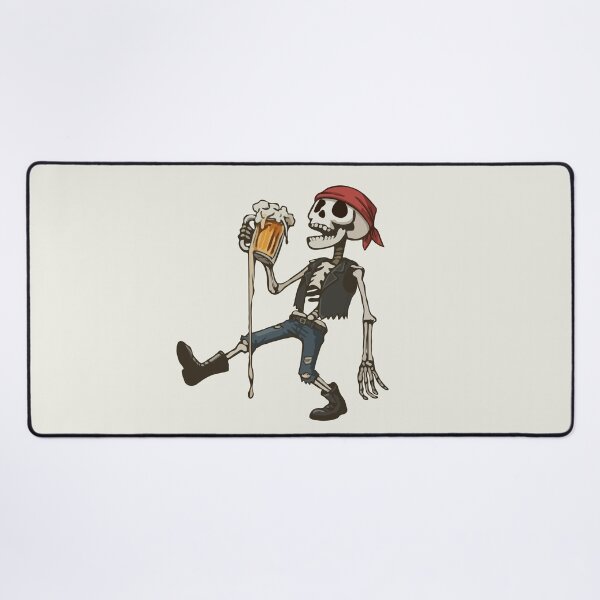 Item preview, Drunk Pirate Skeleton designed and sold by Gkinoki.