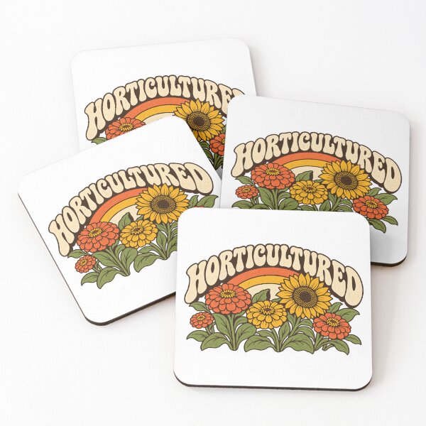 Item preview, Horticultured Groovy Sunflower and Zinnia Garden designed and sold by Numerous-Niches.